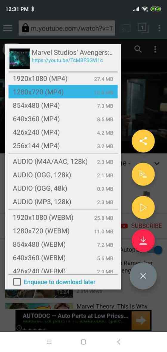 Tubemate for android free download google play store apk